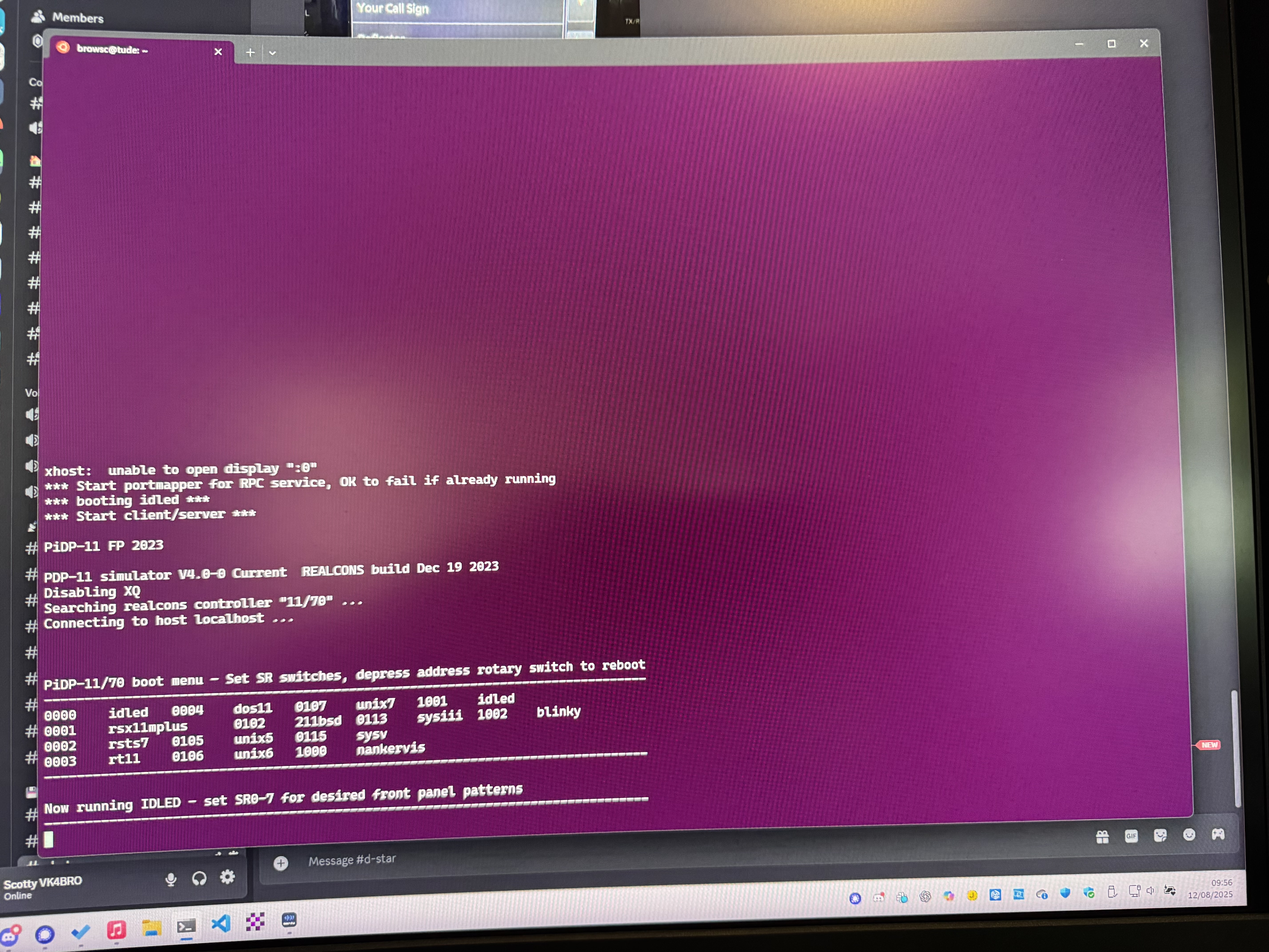 Building a PiDP11 2